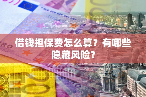 武汉借钱担保费怎么算？有哪些隐藏风险？