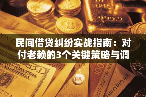 武汉民间借贷纠纷实战指南：对付老赖的3个关键策略与调解盲区解析
