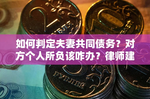 武汉如何判定夫妻共同债务？对方个人所负该咋办？律师建议