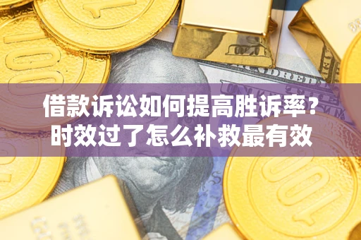 武汉借款诉讼如何提高胜诉率？时效过了怎么补救最有效