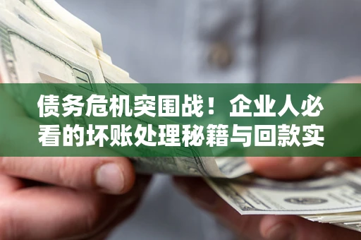 武汉债务危机突围战！企业人必看的坏账处理秘籍与回款实战指南