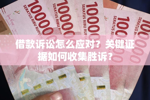 武汉借款诉讼怎么应对？关键证据如何收集胜诉？