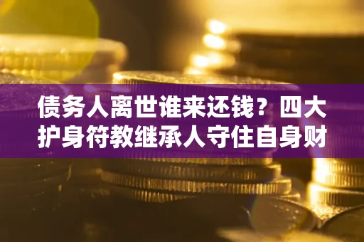 武汉债务人离世谁来还钱？四大护身符教继承人守住自身财产